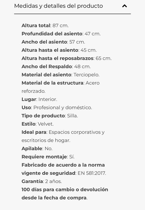 Conjunto 4 Cadeiras veludo pouco uso