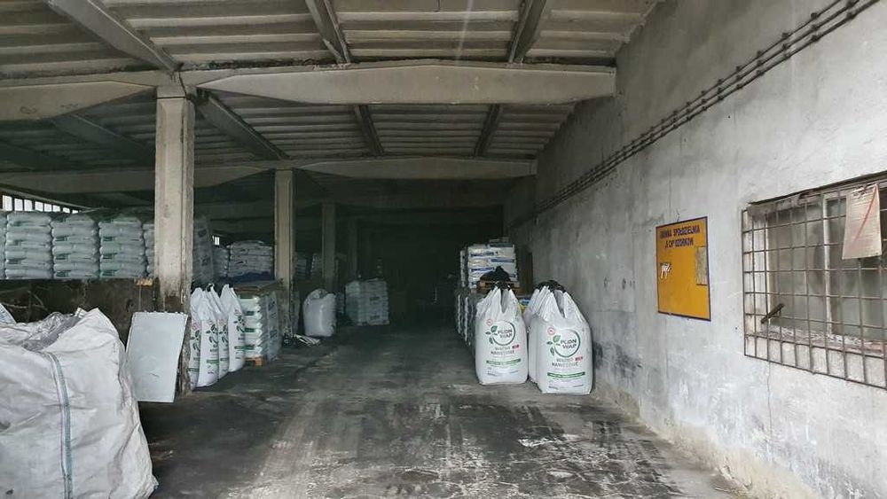 Magazyn do wynajęcia (po mag. nawozów)/Ozorków/Powierzchnia ok 540m2