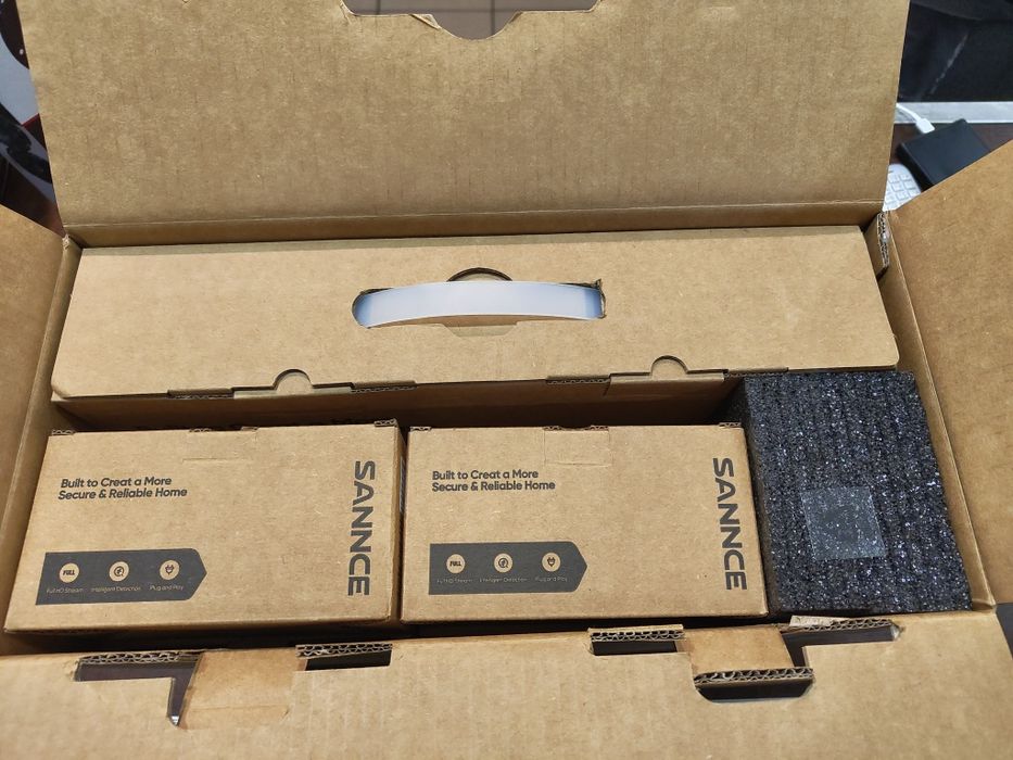 SANNCE 3MP 8-kanałowy system monitoringu PoE, 6MP NVR