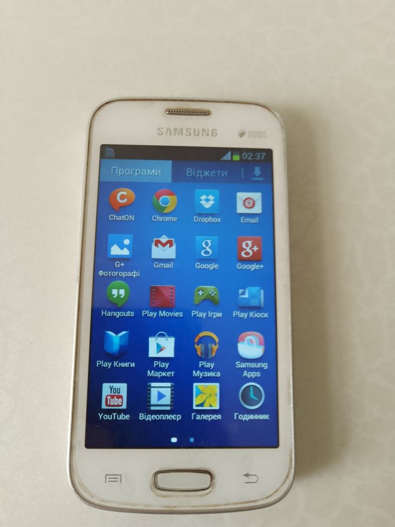 Продам телефон Samsung galaxy GTS7262