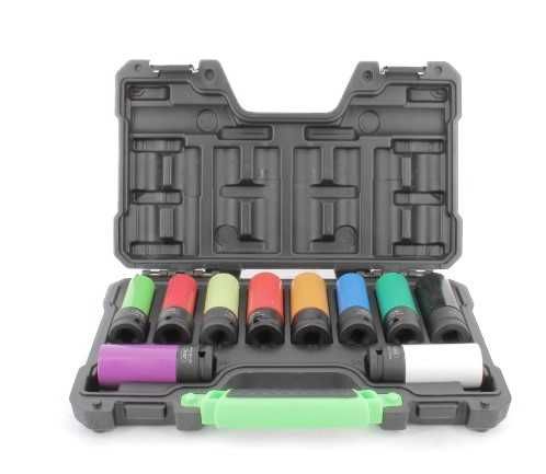 KIT 10 CHAVES DE IMPACTO DE 1/2" + CHAVE DE IMPACTO+ LANTERNA 400ML