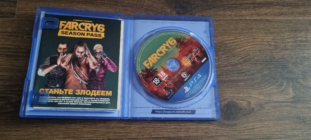 Продам FARCRY6 для пс 4