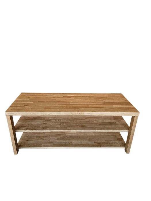 Szafka RTV Stolik audio z drewna dębowego 135 x 50 x 52 cm
