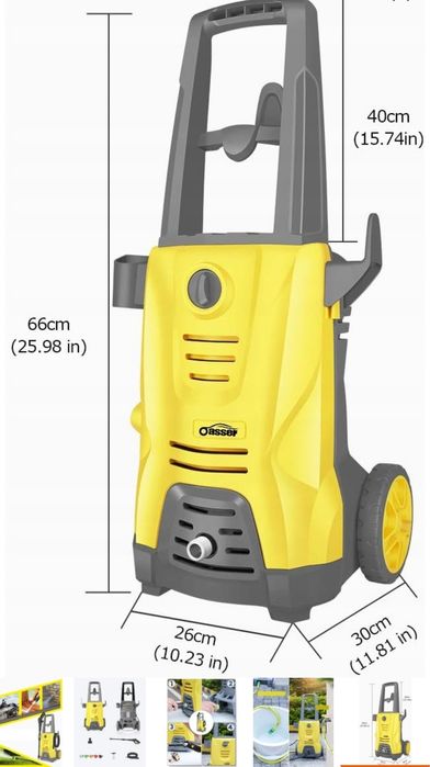 Myjka ciśnieniowa  karcher 125bar Niemiecka  OASSER 5 dysz