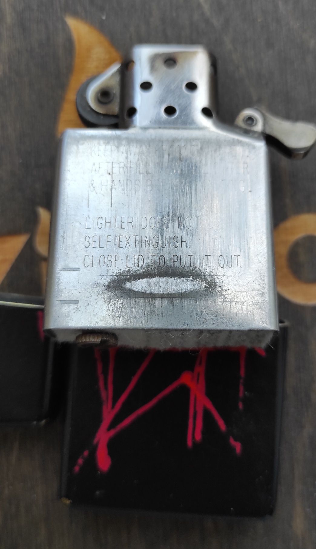 Zippo граффити редкая