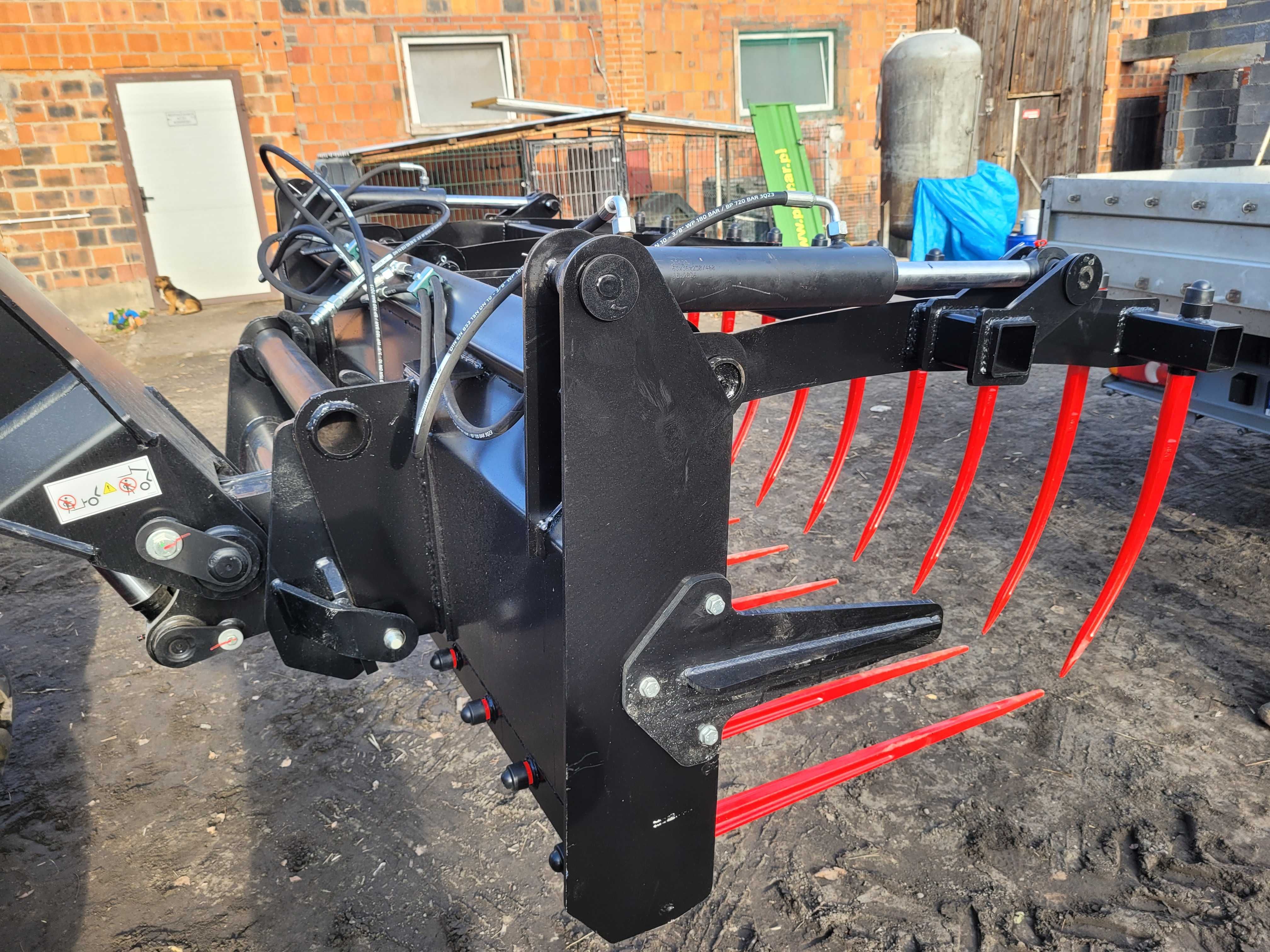 Krokodyl/ łyżko-krokodyl do ładowarki MANITOU JCB Waidemann/ Ciągnika