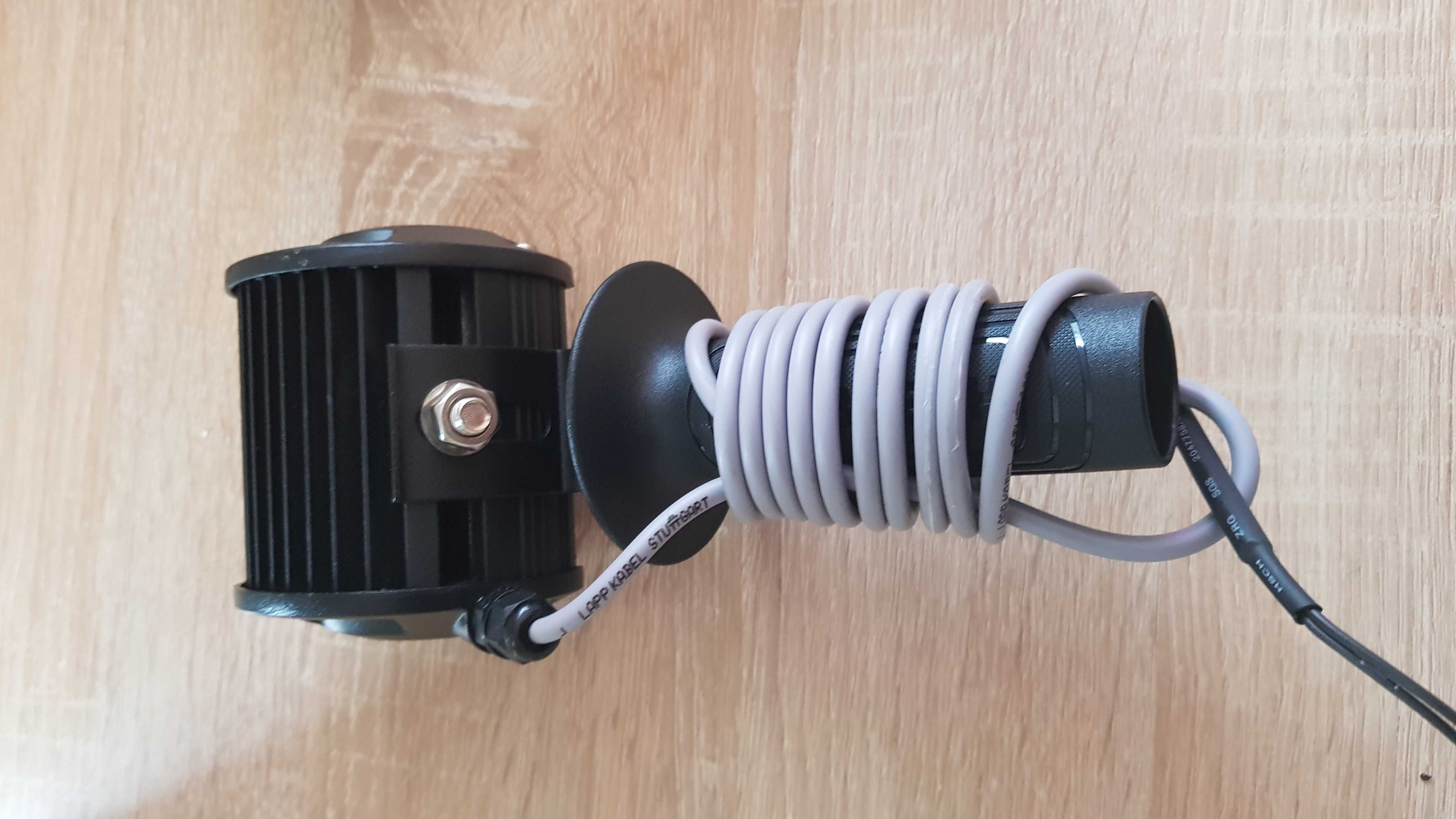 Lampa, szperacz UV - 18W - Bursztyn, warsztat - 12V