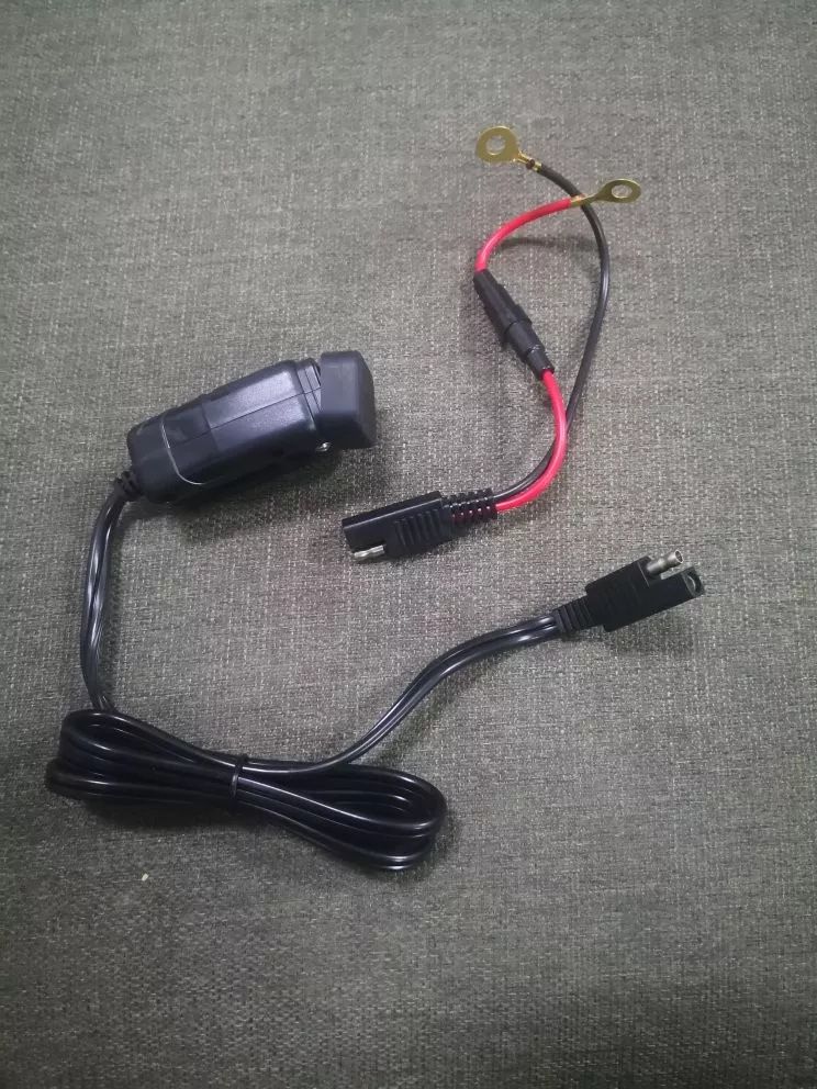 Carregador para moto 12v, adaptador usb