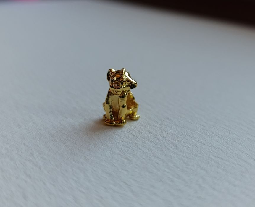 Charms zawieszka srebna Simba Król Lew Disney pasuję do pandora