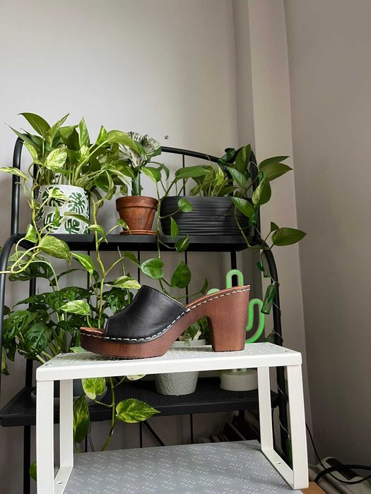 Buty klapki drewniaki