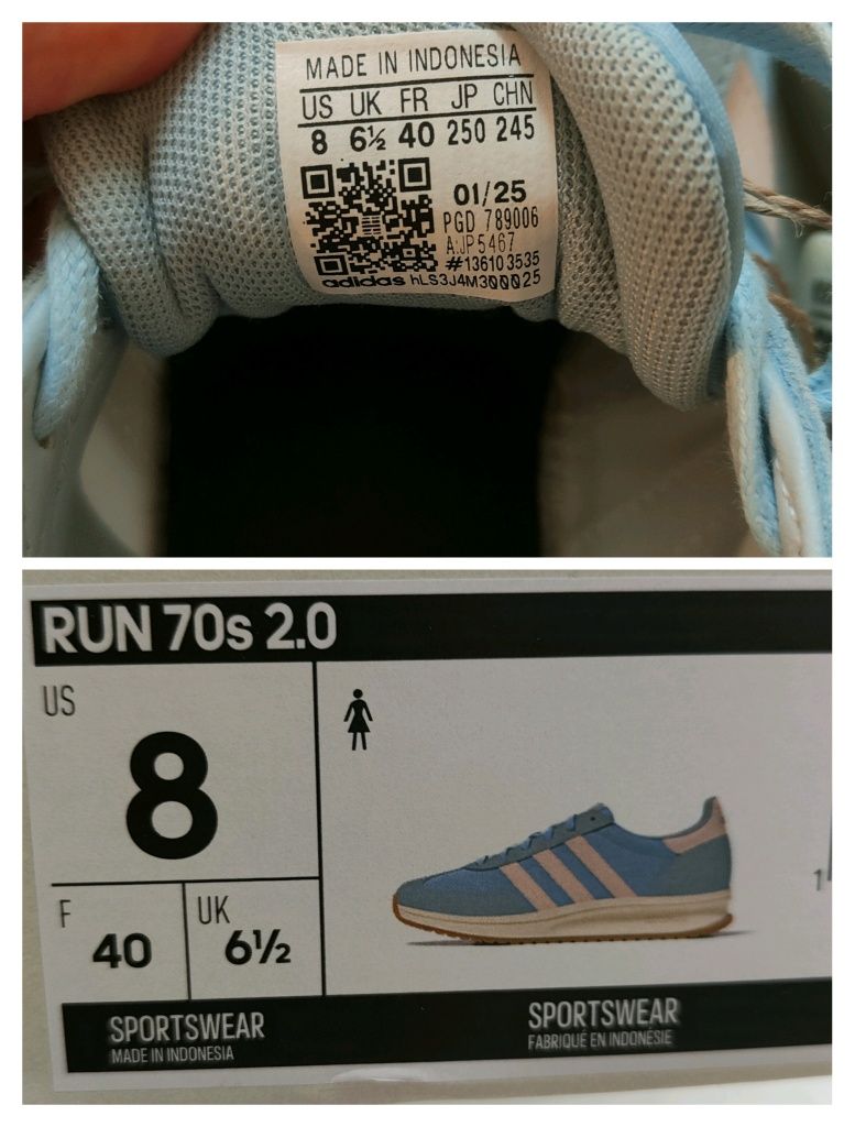 Кросівки жіночі Adidas RUN 70s 2.0 Оригінал