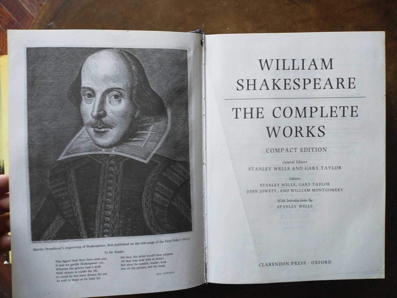 William Shakespeare. The Complete Works - ed. Wells, Taylor