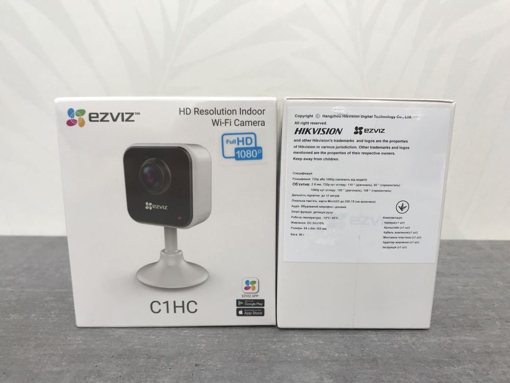 ХИТ! 2 Мп Ezviz wifi ip камера для видеонаблюдения Hikvision видеоняня