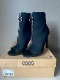 botki open toe 40 Asos