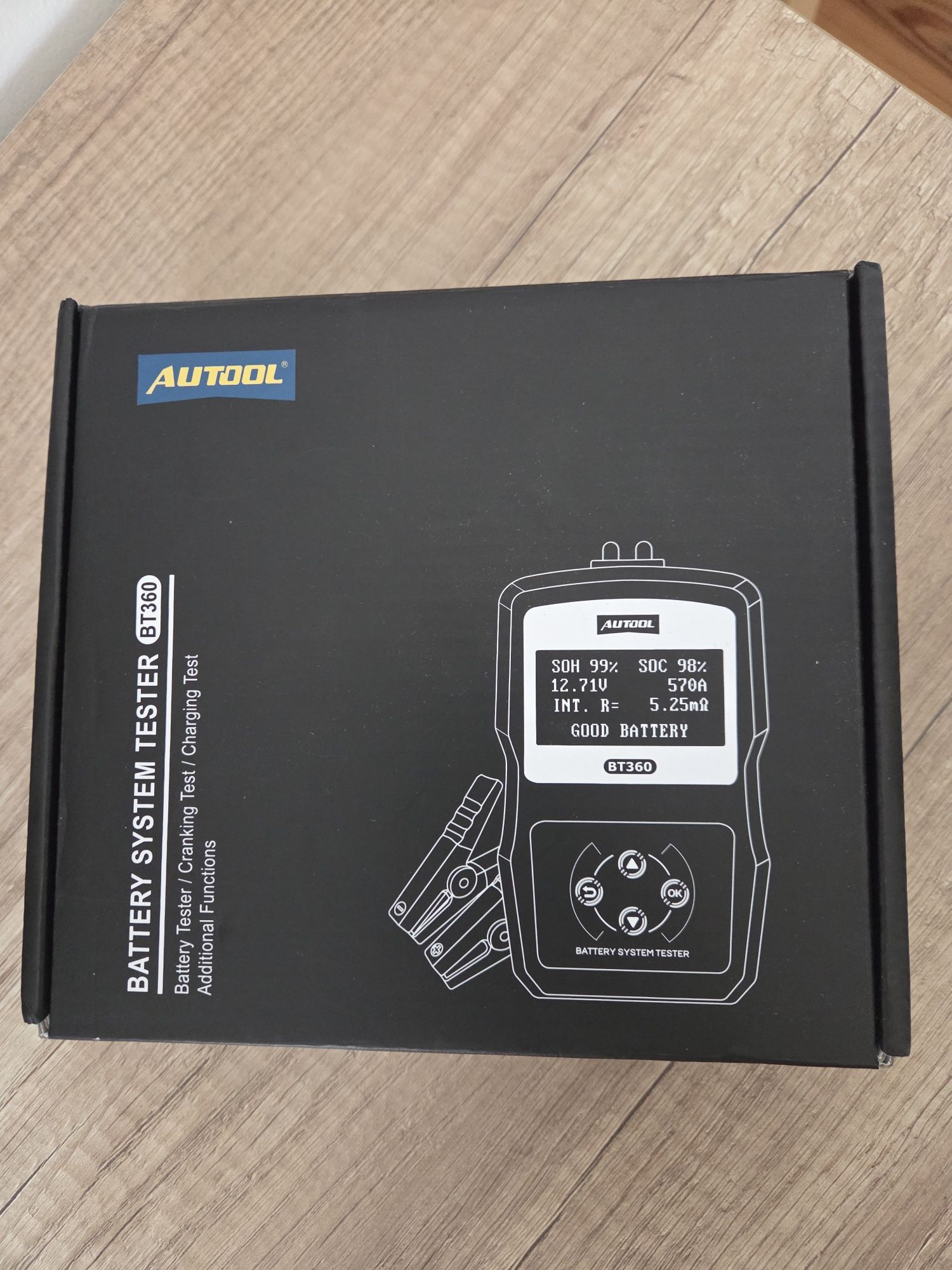 Autool BT360 tester akumulatorów Polski język