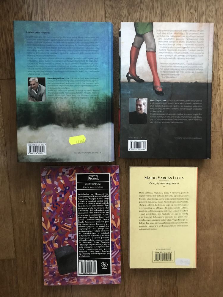 Mario Vargas Llosa • Gawędziarz • Ciotka Julia • Pantaleon