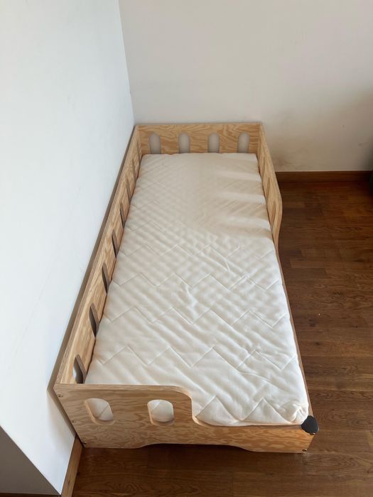 Łóżko smartwood Tila 70x160 + materac