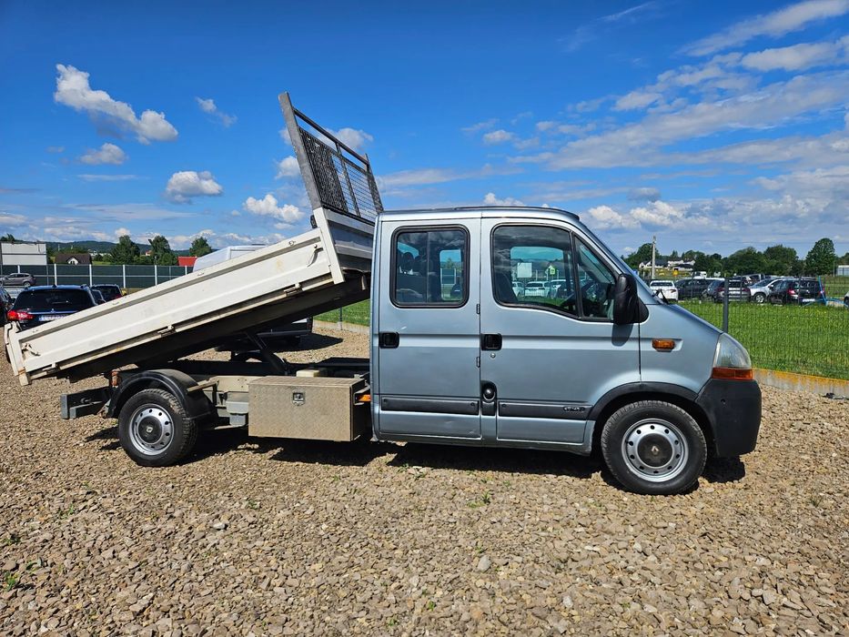 Renault MASTER  3.0 diesel, wywrotka, 7 miejsc, polecam !