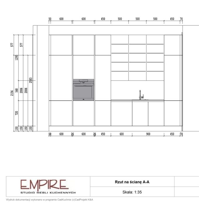 Meble kuchenne z ekspozycji polskiego producenta Atlas Kuchnie