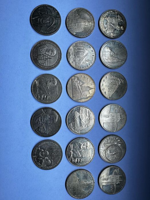 Zbiór monet kolekcjonerskich 2 zł PLN 145 sztuk OKAZJA