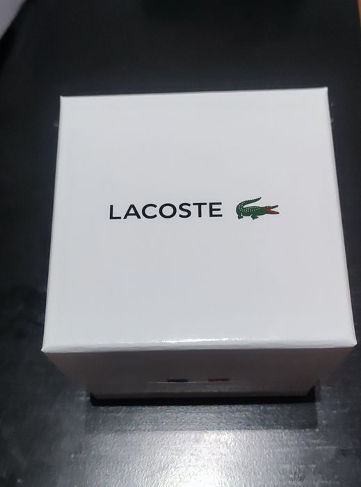 Lacoste Relógio analógico pulseira de couro