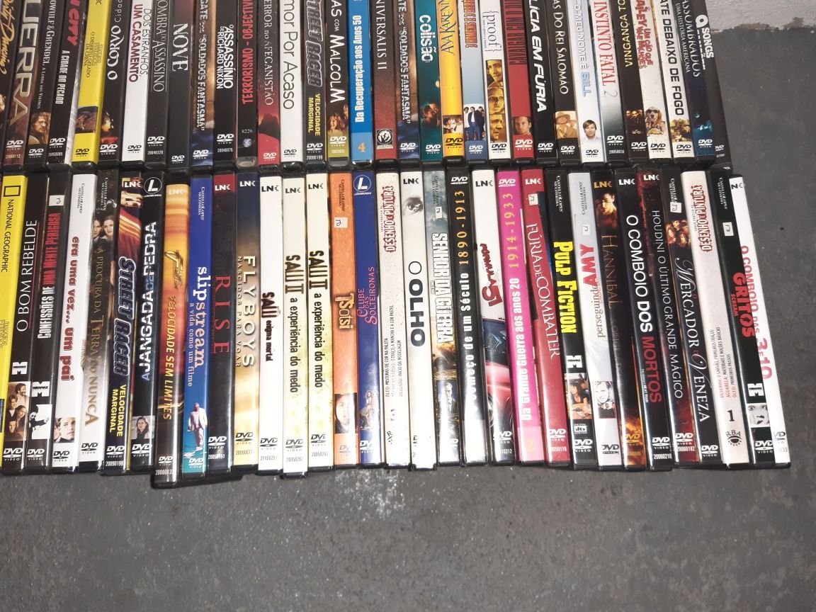113 DVDs Originais