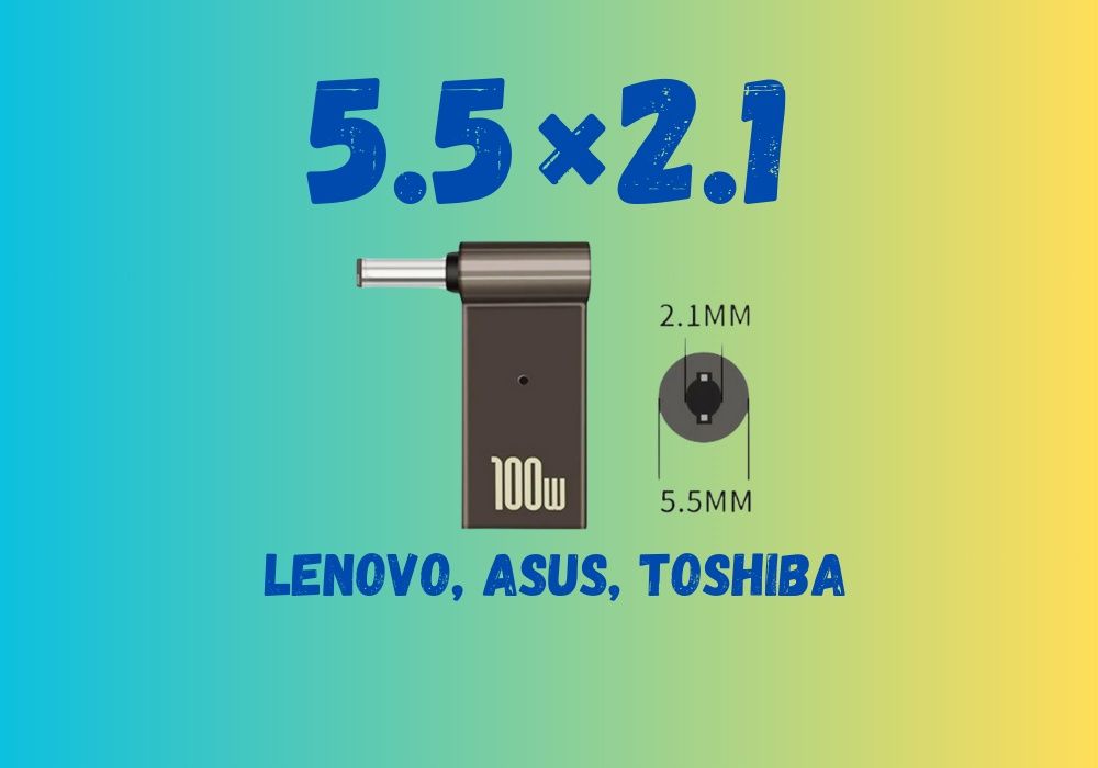 4.0×1.35  3.0×1.1 100W 20V 5A Конектор живлення ноутбука PD Tуре-С DC