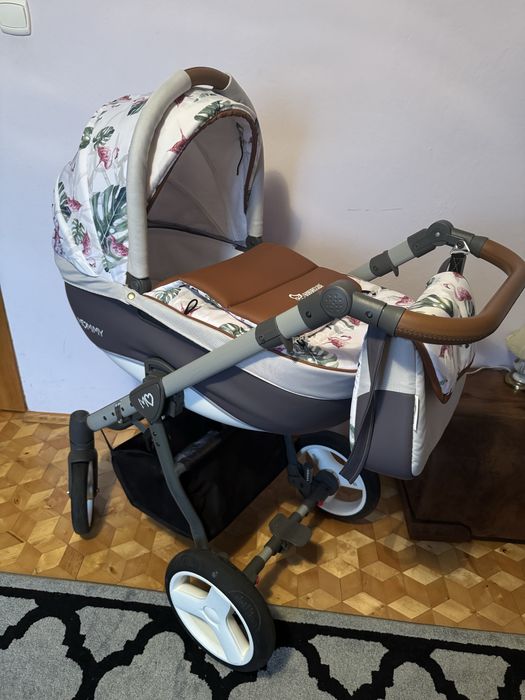 Wózek 3w1 Babyactive flamingi dziewczynka