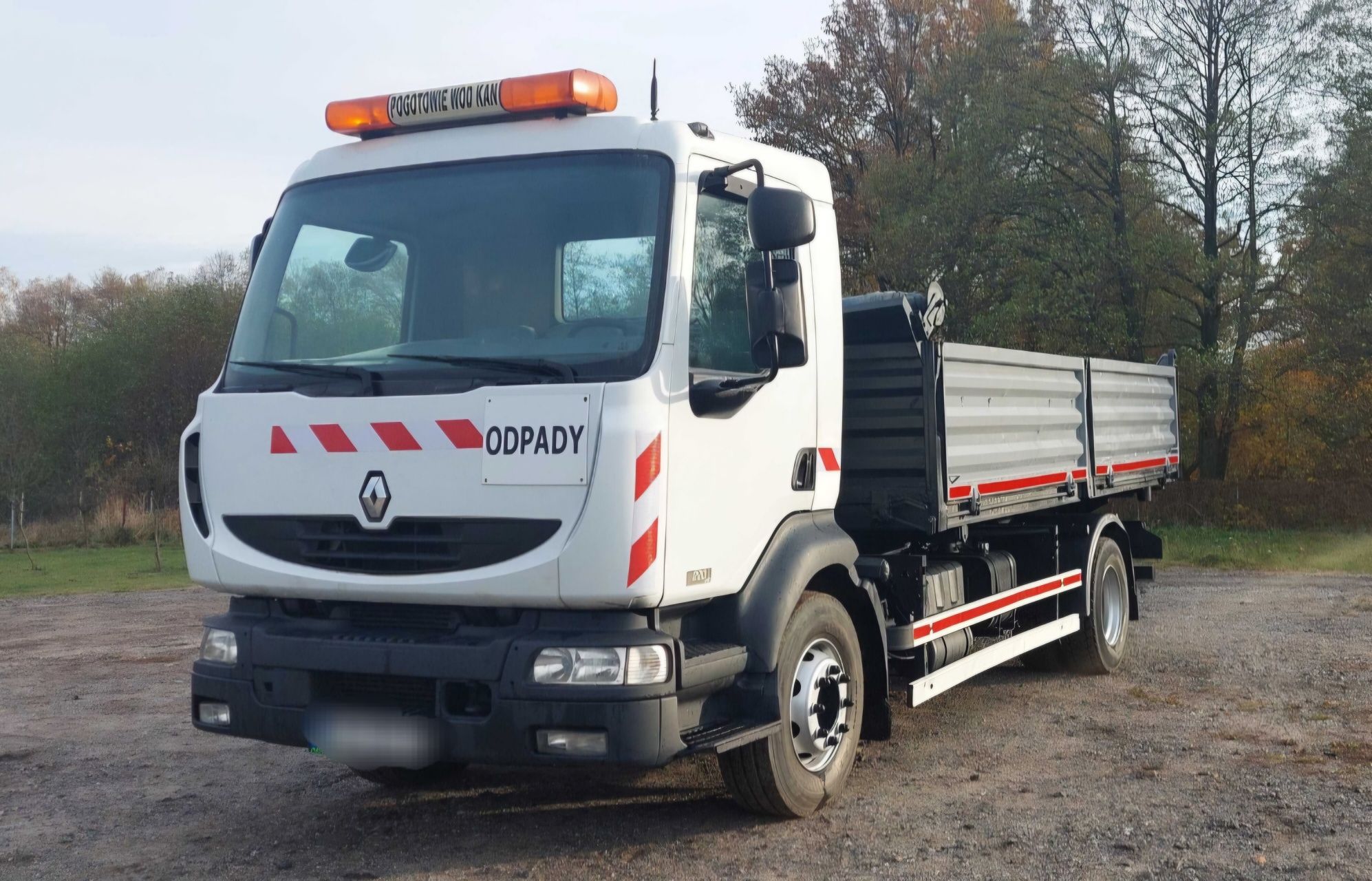 Renault Midlum. 220.16/C.  Kiper 3 Strony DMC 16 TON . Ładowność 10 T