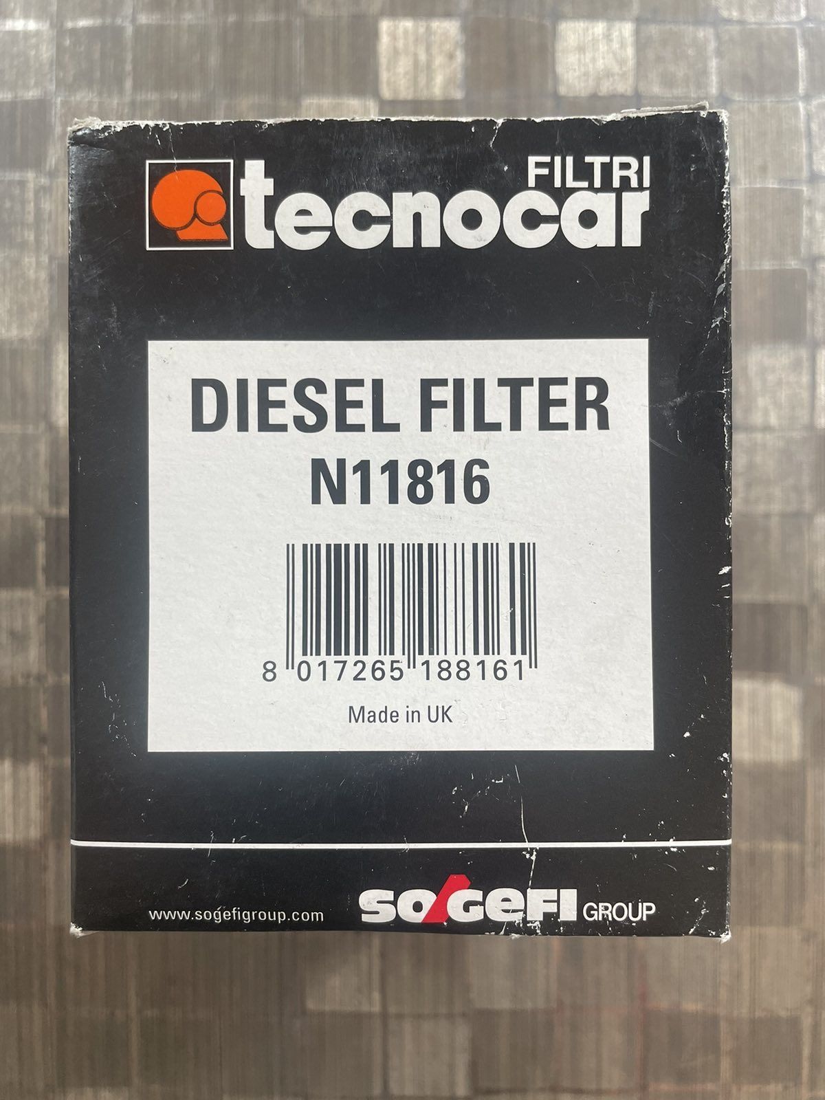 Фильтр топлива tecnocar diesel N11816 Дизель
