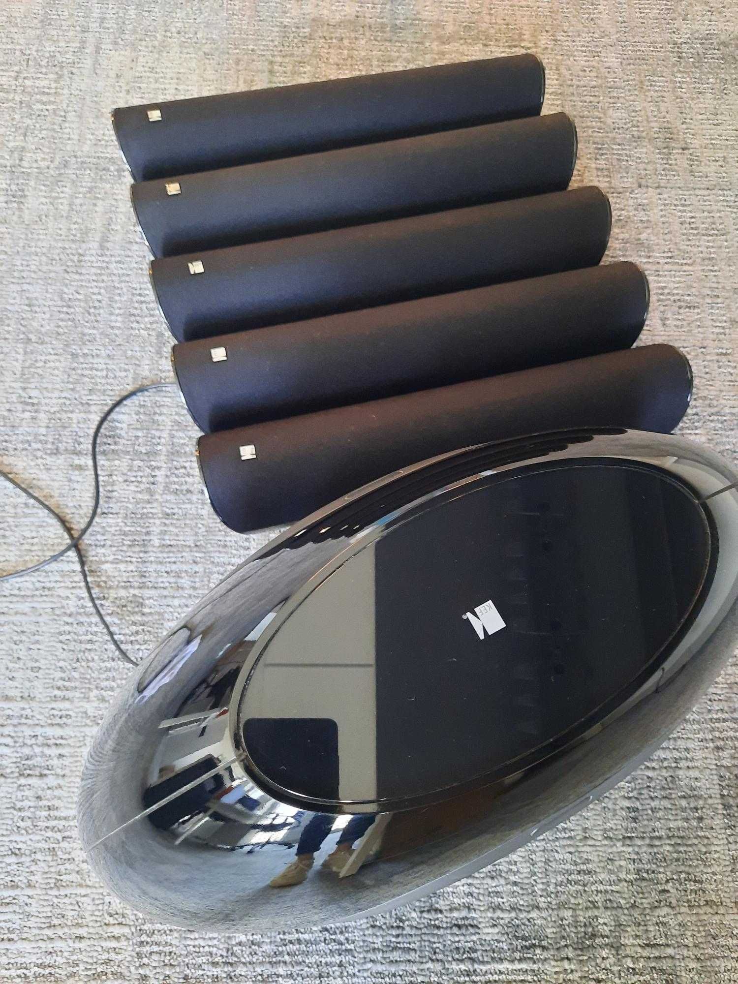 Zestaw KEF subwoofer HTB2 z głośnikami