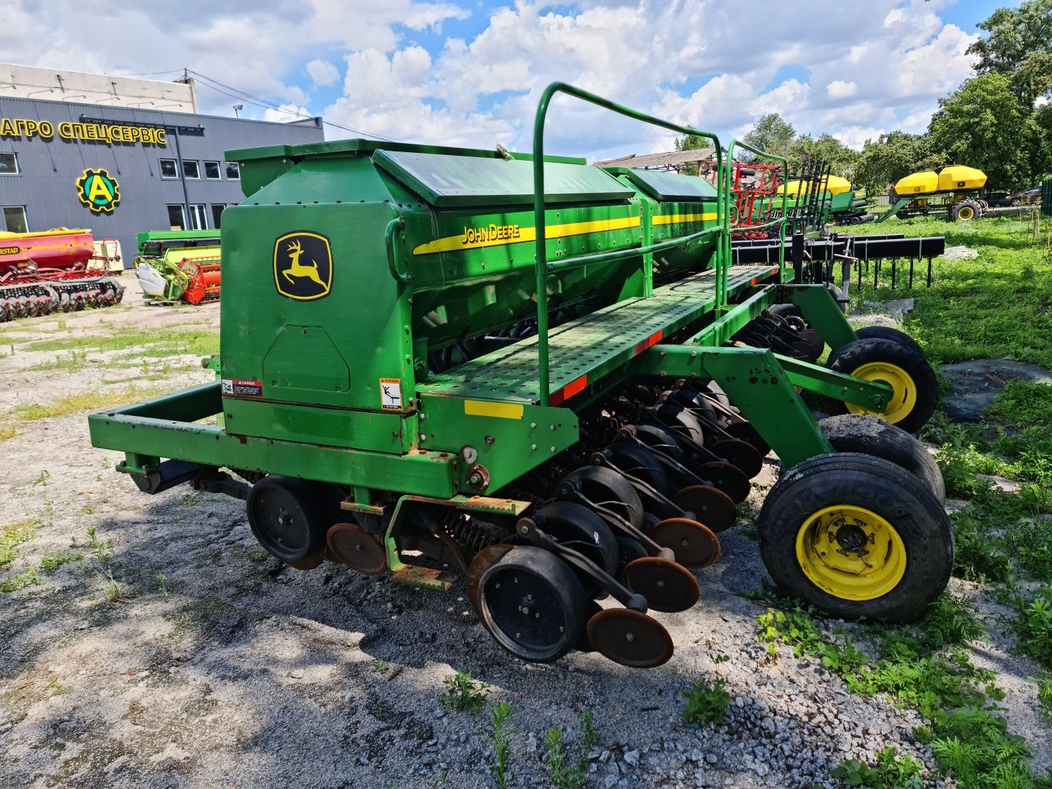 John Deere 1590 6m No-Till Great Plains CPH 2000 по нульовому посіву