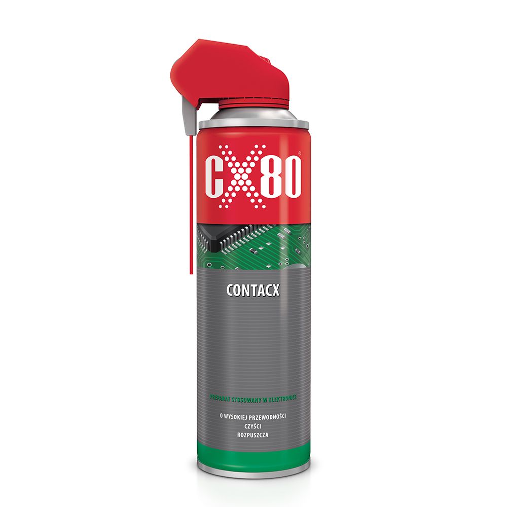 CX80 Contacx spray 500ml specjalny preparat czyszczący elektronike