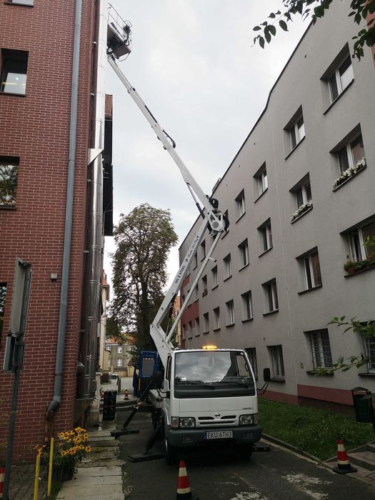 WYNAJEM Radzionków ZWYŻKA podnośnik nożycowy zwyżki nożycowa zwyżek