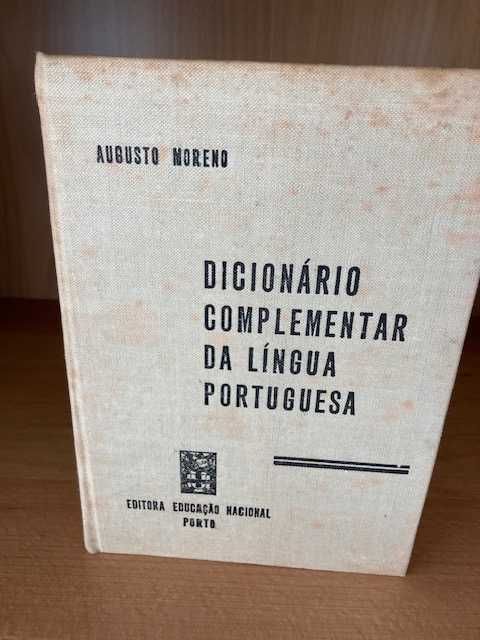 Dicionário complementar da língua portuguesa - 1971