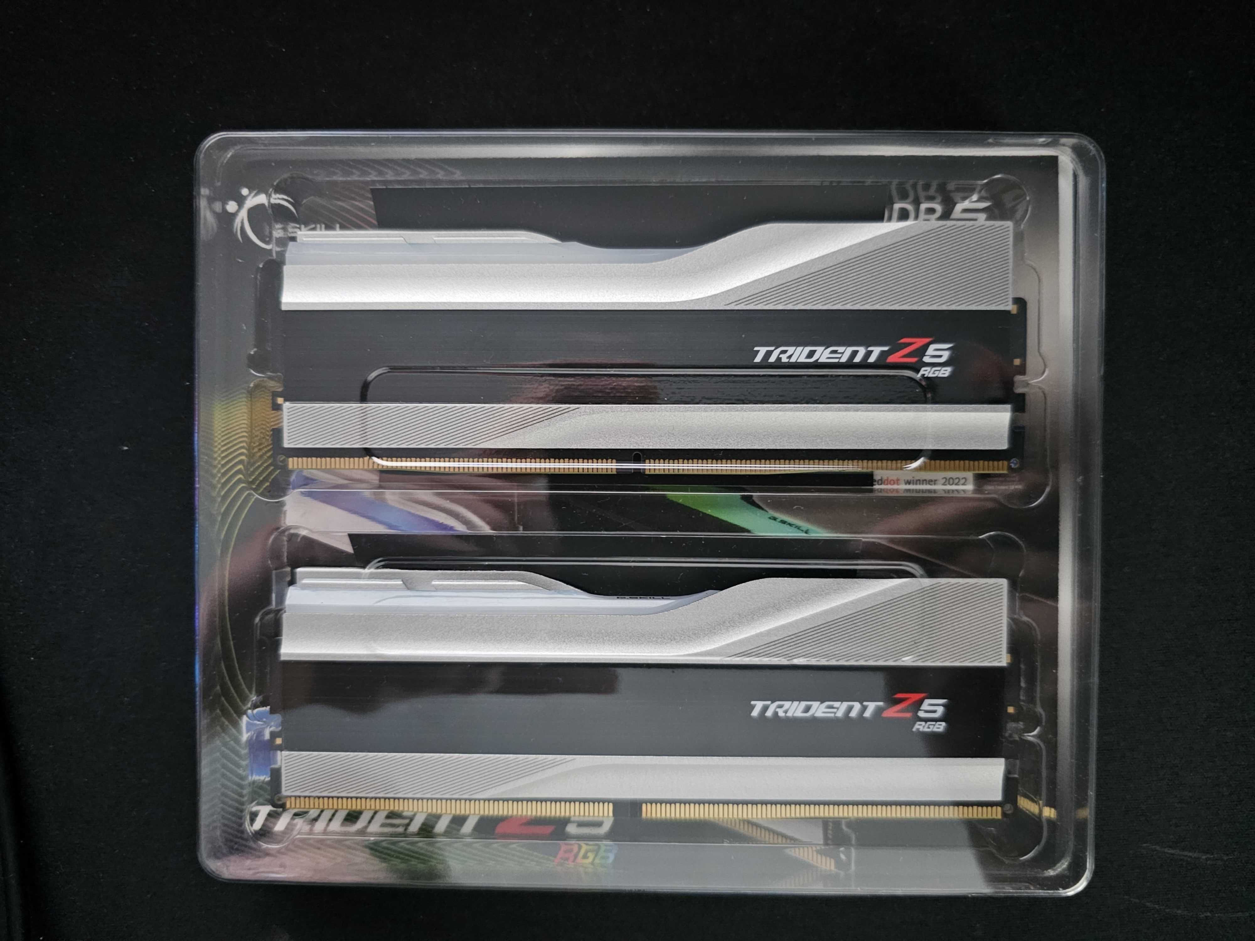 Pamięć RAM G.Skill Trident Z5 RGB, DDR5, 32 GB, 6400MHz, CL32 (2x16GB)