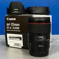 Canon EF 35mm f/1.4 L II USM (NOVA - 3 ANOS DE GARANTIA)