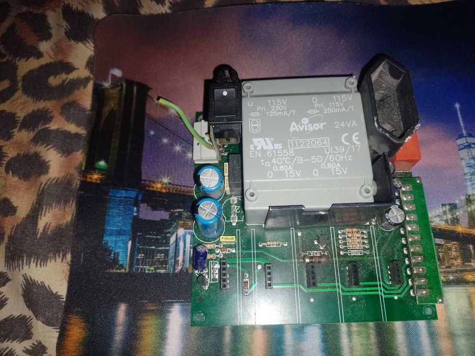 Плата питания усилителя