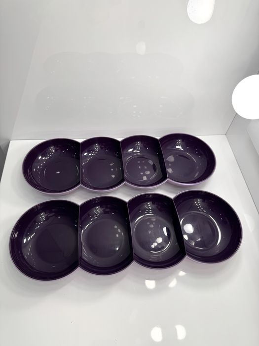 Pratos Tupperware Lilas / Roxo