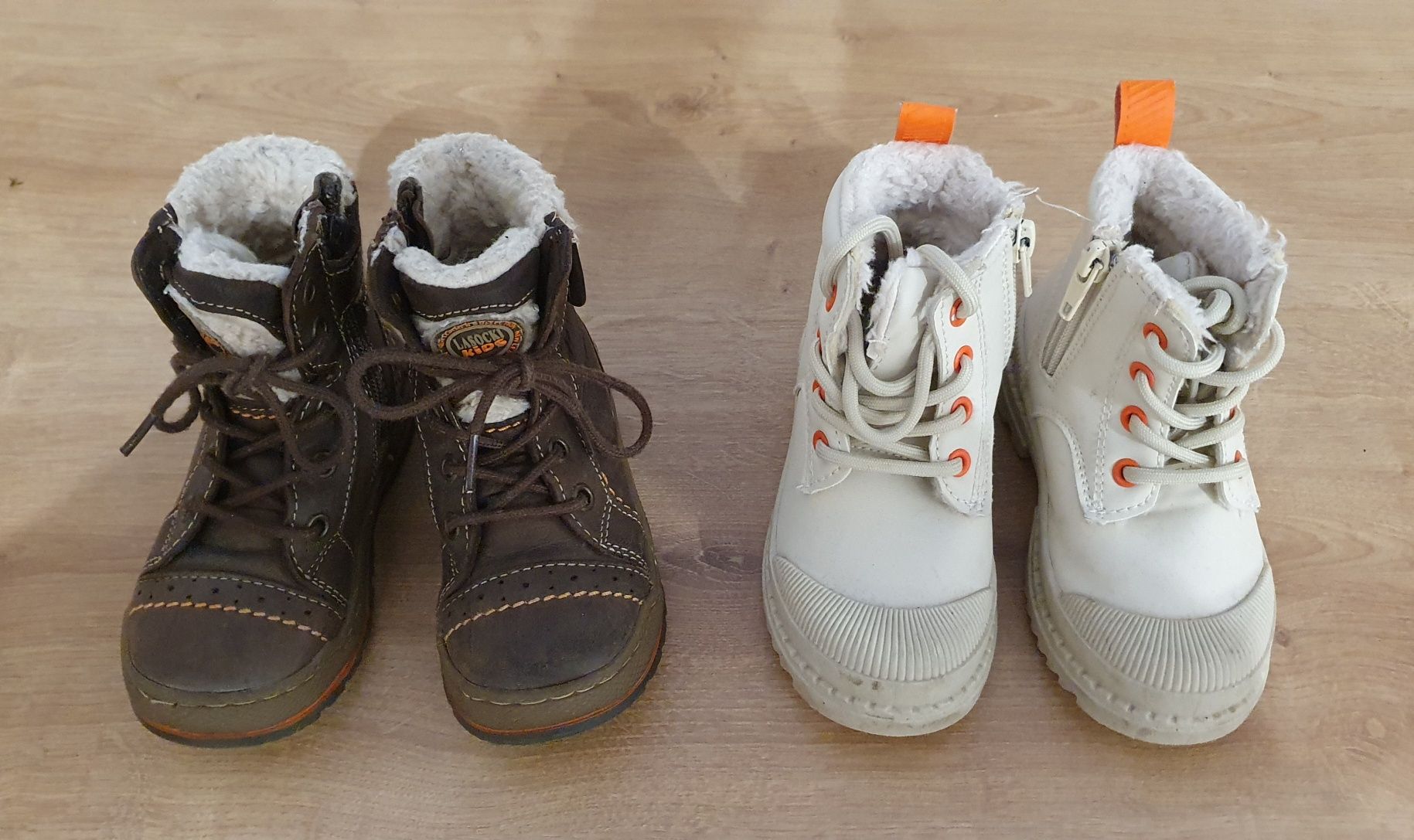 Buty 23 zima zimowe chłopiec zestaw