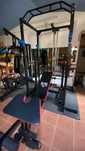 Power Rack de musculação e banco multifuncional