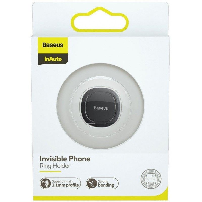 Uchwyt na Telefon na Palec Ring z Podstawką Baseus Grey
