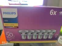6 lâmpadas led GU10 Philips novas