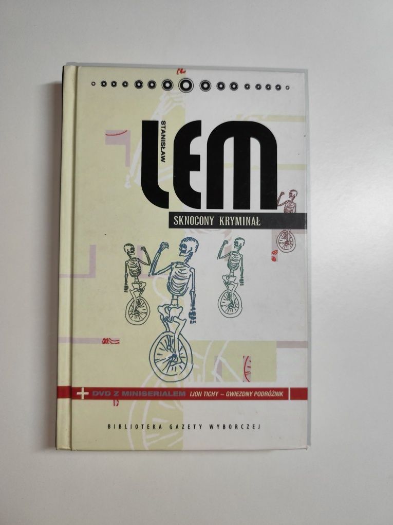 Stanisław Lem sknoczony kryminał, plus DVD z miniserialem