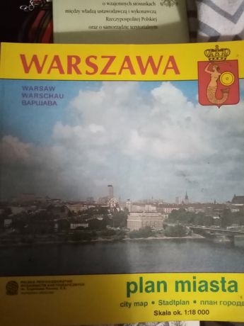 Plan miasta Warszawy. Oryginal