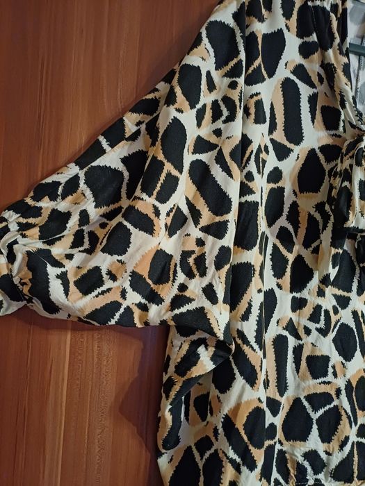 Bluzka Italia Wloska Wiskoza 46 48 50 Nietoperz