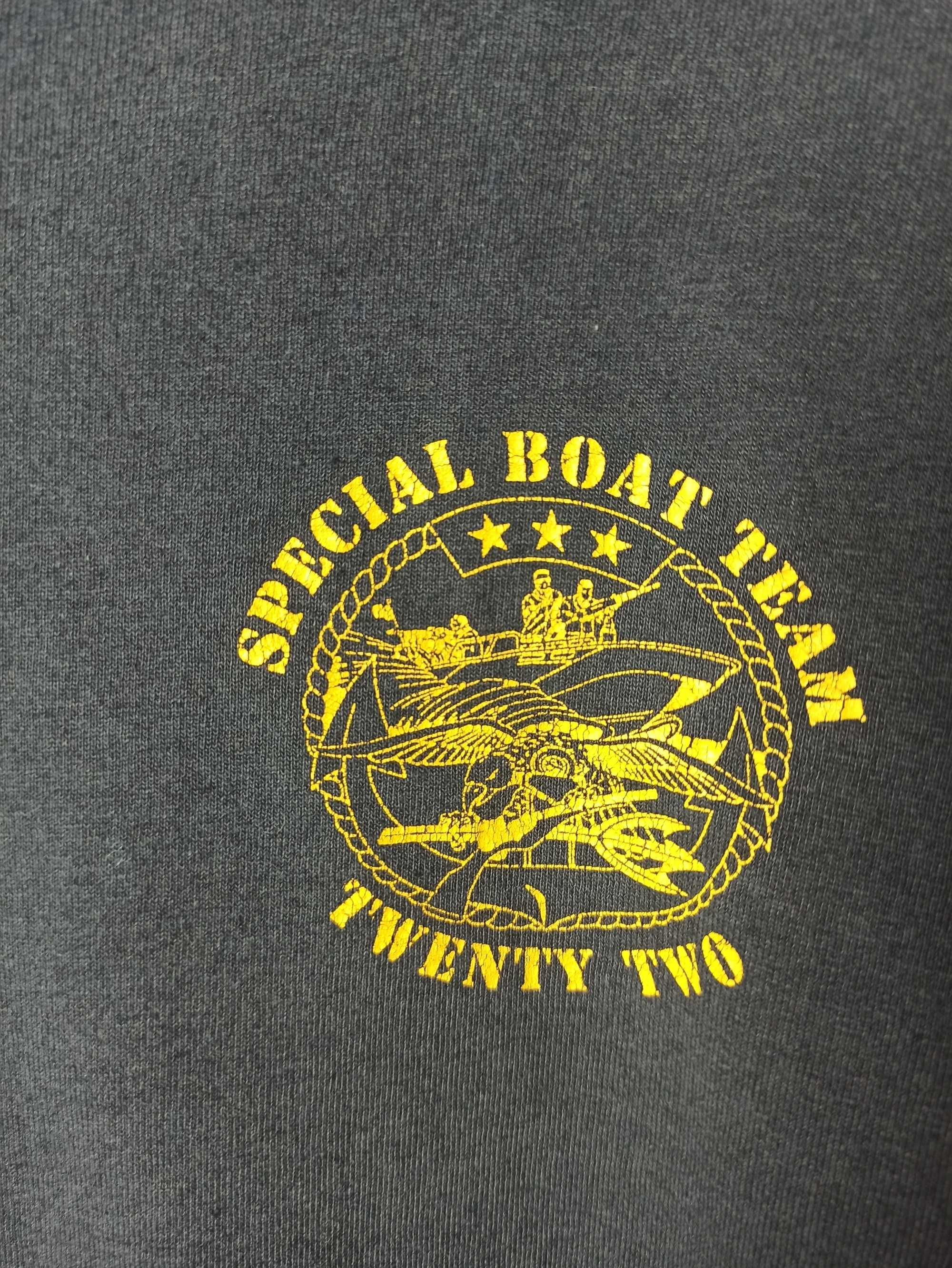 Special Boat Team Military US Marines Vintage Distressed T-shirt