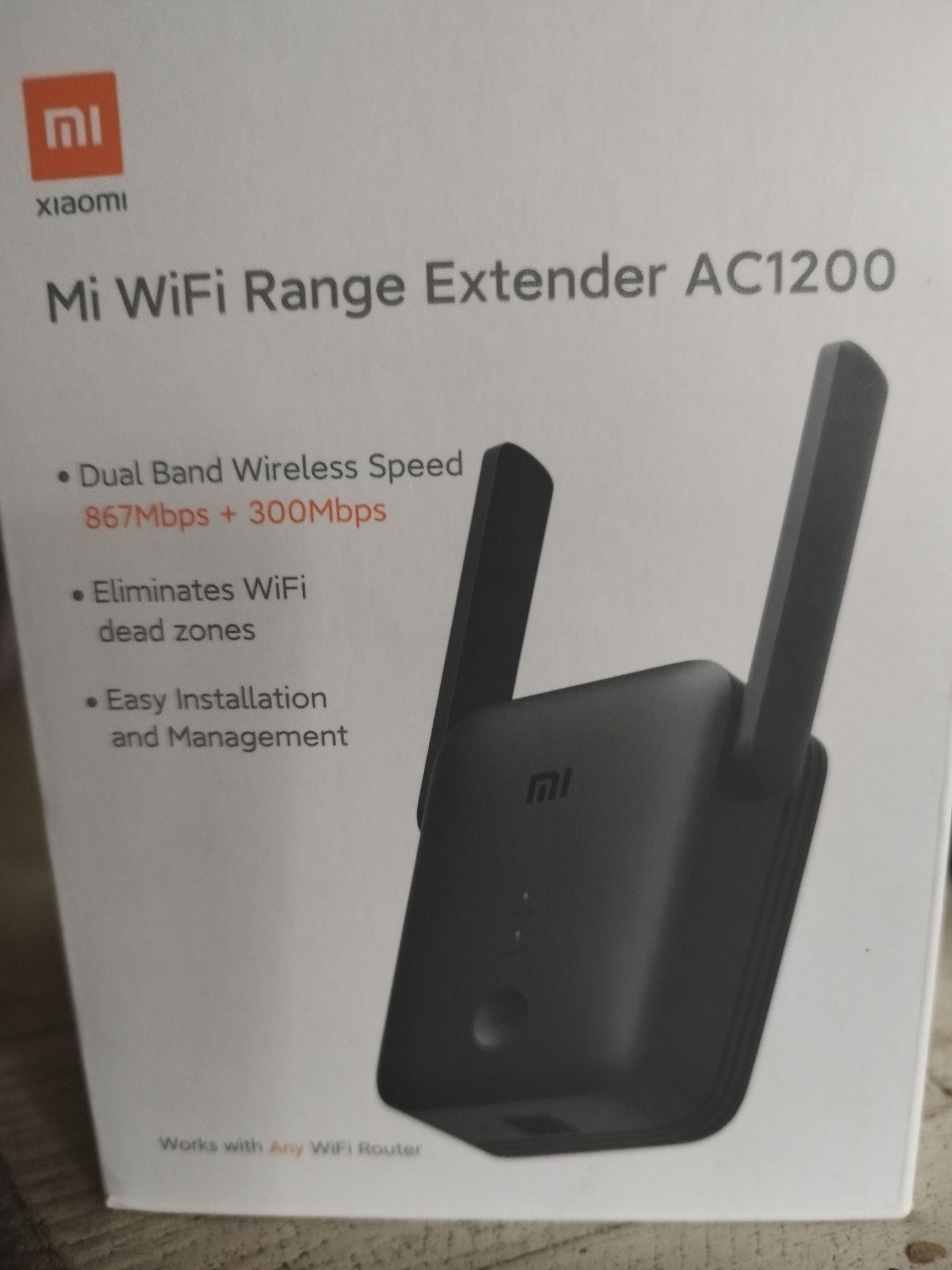 Ретранслятор Xiaomi Mi WiFi Ranee Extender AC1200