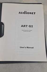 Instrukcja obsługi odtwarzacz CD audionet ART G2