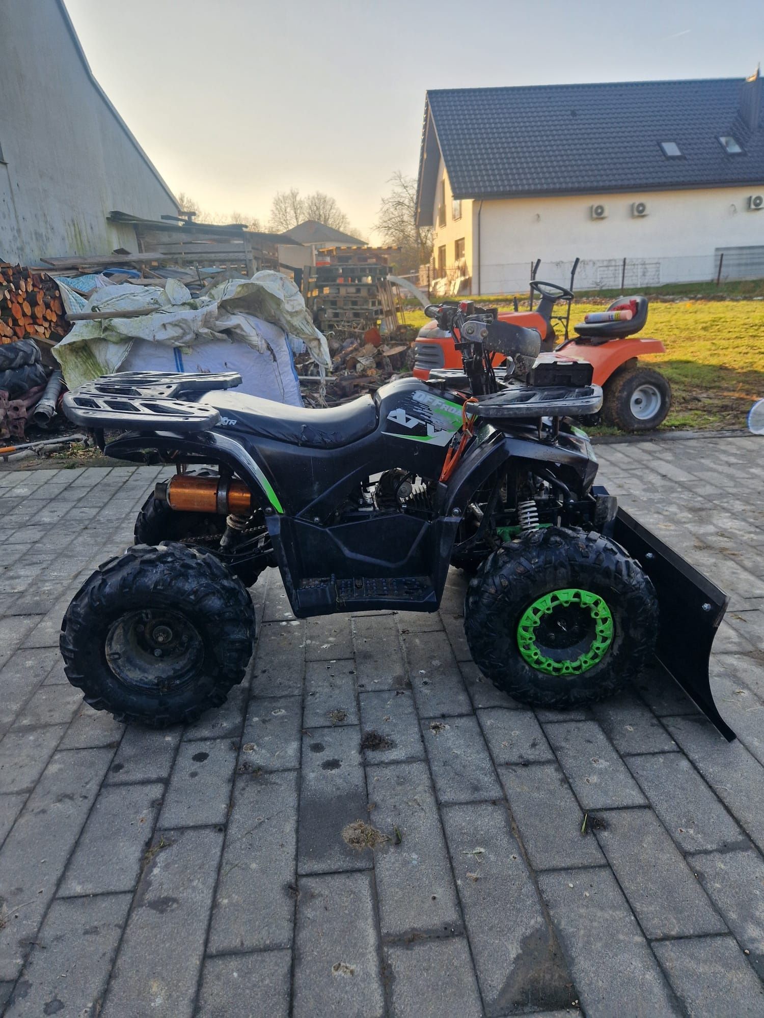 Quad Xtr 150 odśnieżarka pług do śniegu